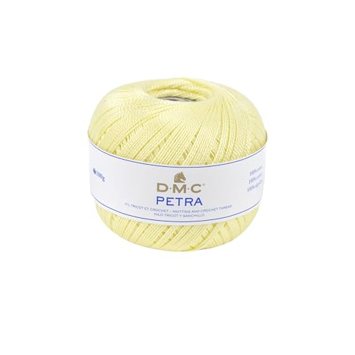 DMC 993A-5-05727 Häkelgarn, Cotton, #05727 Gelb, 9x9x8 cm, 400 DMC 993A-5-05727 Häkelgarn, Cotton, #05727 Gelb, 9x9x8 cm, 400 von DMC