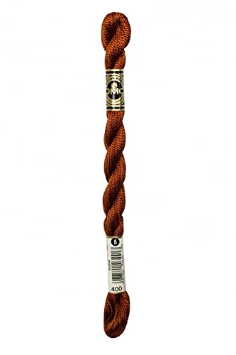 DMC Baumwolle Perle Gewinde Größe 5 400 – Pro Knäuel von DMC
