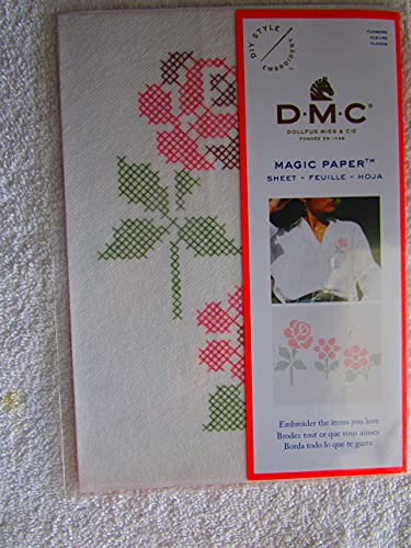 DMC - Magic Paper Kreuzstich-Kollektion Blumen von DMC