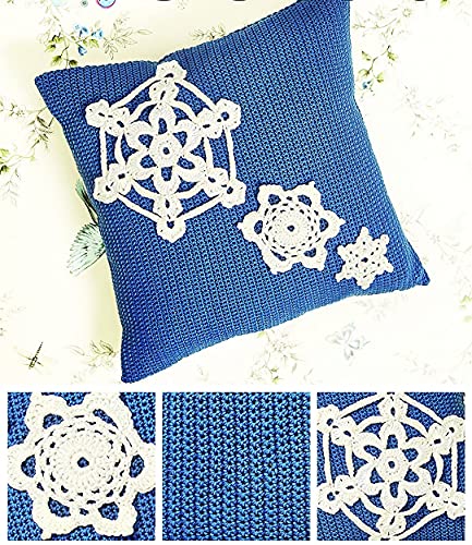 DMC Festive Schneeflocke Kissen Häkelmuster, Karte, Mehrfarbig DMC Festive Schneeflocke Kissen Häkelmuster, Karte, Mehrfarbig von DMC