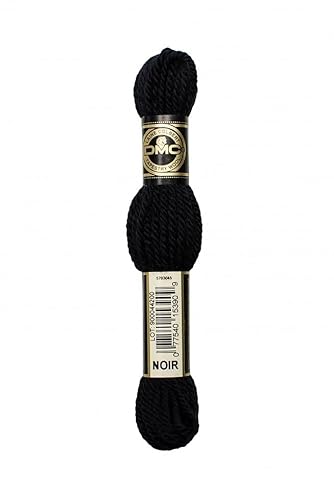 DMC Gobelin-Wolle, 4-lagig, 8 m, Schwarz DMC Gobelin-Wolle, 4-lagig, 8 m, Schwarz von DMC