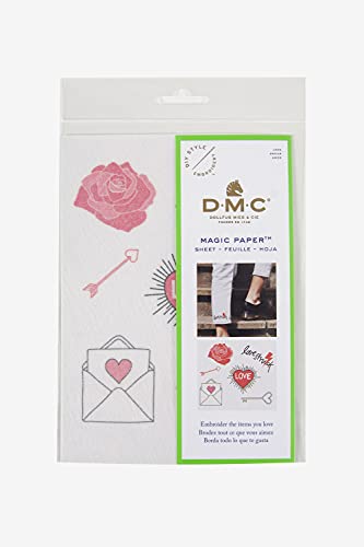 DMC Heart Love Magic Sheet A5 von DMC