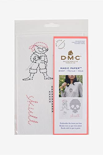 DMC Kreuzstichvorlage Piratenmotiv, A5, verschiedene Farben von DMC