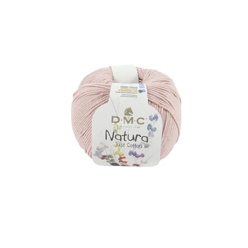 DMC - Natura Just Cotton - 100% Baumwolle | Für die Herstellung von Heimtextilien und Kleidungen | 50 g - 155 m - 62 Farben von DMC