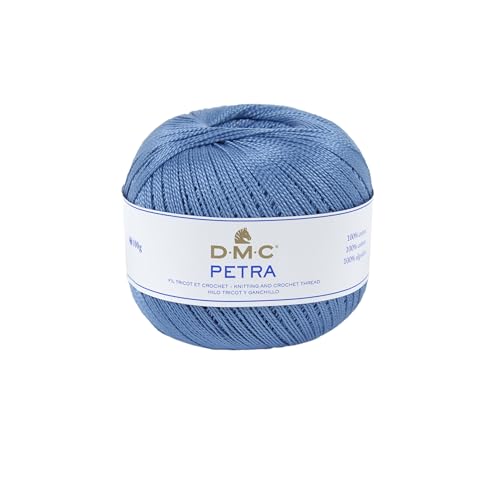 DMC - Petra, Häkel- und Strickgarn | 100% Baumwolle - Ideal für Kleidung, Babykleidung und Wohnaccessoires | 100 Gr von DMC