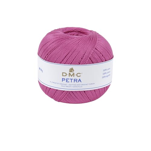 DMC - Petra, Häkel- und Strickgarn | 100% Baumwolle - Ideal für Kleidung, Babykleidung und Wohnaccessoires | 100 Gr von DMC