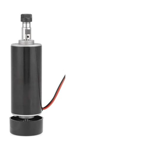 0,5 kW luftgekühlte Spindel ER11 Chuck Collet CNC 500W Spindelmotor + 52 mm Klemmen + Stromversorgungsgeschwindigkeit Gouverneur for DIY CNC Für Gravieren/Fräsen(Spindle power clamp) von DMETE