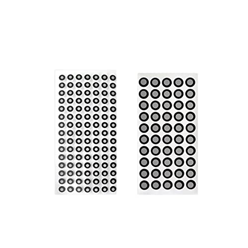 1000 3D-Scanner Photogrammetrie Hochreflektierender Markierungspunkt Innenmarkierungspunkt Messpunktmarkierung 3D-Scanner-Zielpunkt Präzises Scannen(Magnetism-9mm x 12mm) von DMETE
