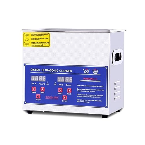 2L 3L Optionaler Ultraschallreinir Digital Ultra Cleaner Badtimer Edelstahlbox-Reinigungsmaschine Schneller(2L) von DMETE