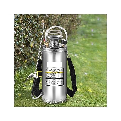 4–12 l handbetriebenes Sprühgerät, Edelstahl, Bewässerung, Sprühen, Sprühen, Zerstäuber, Pumpe, Haus, Boden, Garten, Reinigung, Sprühgerät Heimwerkerbedarf(10L 3Gal) von DMETE