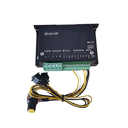 48V 50. 0W ER11. Bürstenlose Spindel + 5 7MM Klemme mit Schrauben + 48V bürstenloser Motortreiber + 4 8VDC 10.5A. Energieversorgung Für Gravieren/Fräsen(Package2) von DMETE