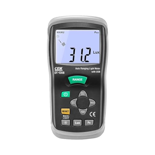 DT-1308 Tragbares Photometer Beleuchtungsmessgerät Leuchtdichtemessgerät Photometer Beleuchtungsmessgerät Hintergrundbeleuchtungsfunktion Pflanzenlichttester DT-1308 Tragbares Photometer Beleuchtungsmessgerät Leuchtdichtemessgerät Photometer Beleuchtungsmessgerät Hintergrundbeleuchtungsfunktion Pflanzenlichttester von DMETE