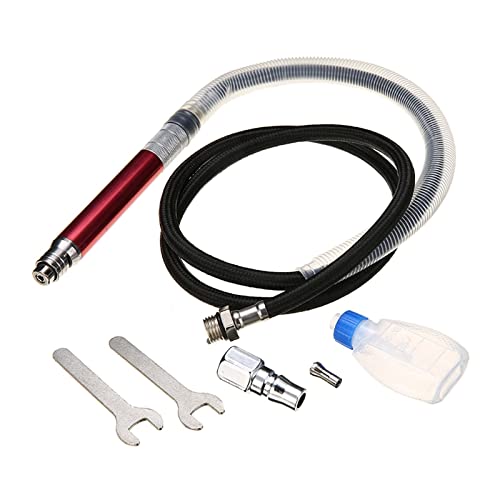 Druckluftwerkzeuge, 1 Satz pneumatisches Werkzeug Air Micro Grinder Pencil Type Grinder Kit 1/8 Quot;Die Grinder Poliermaschine Carving Gravierwerkzeug von DMETE