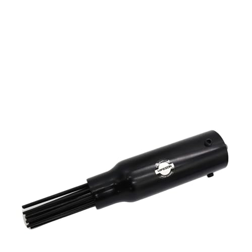 Druckluftwerkzeuge, 120mm Air Hammer Professionelle Handheld Pistolen Gas Schaufeln Kleiner Rostentferner Pneumatische Werkzeuge mit 4 Meißel Set(Derusting head) von DMETE