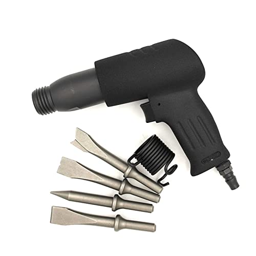 Druckluftwerkzeuge, 190 Pneumatische Schaufel Luft Meißel Rust Remover Wind Pick Briem Pad Derust Werkzeuge mit 4 Kopf von DMETE
