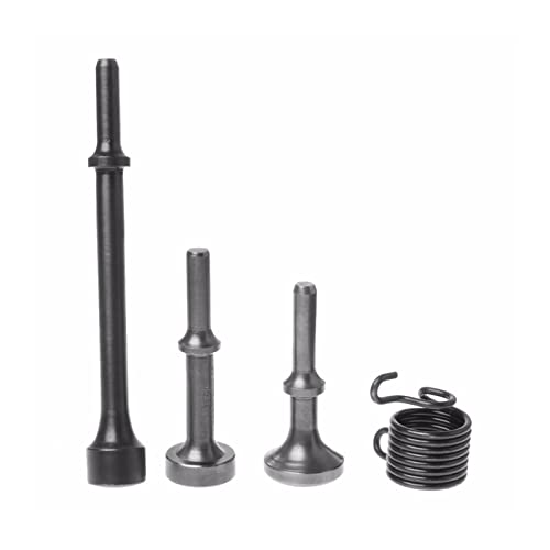 Druckluftwerkzeuge, 3 stücke Glätten von pneumatischen Lufthammerbits Lange Bit Werkzeug & 1 Federreifenreparatur 5AC800218 von DMETE