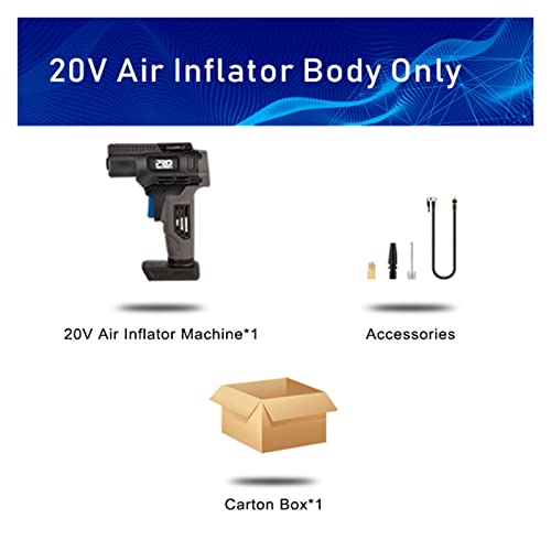 Druckluftwerkzeuge, 8 in 1 Schnurloser Schraubendreher Bohrer Bohrer Schlagschlüssel Winkelschleifer Kreissäge Jig Saw Air Inflator Lithiumbatterie(PTET1032-1) von DMETE