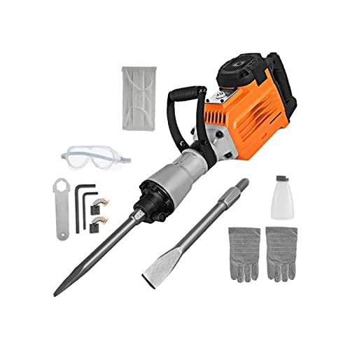 Druckluftwerkzeuge, Abbruch-Jack-Hammer Multifunktionaler Bohrhammer 1500 W 2200 W 3600 W Jack Hammer Betonbrecher Bahnbrechender Beton Elektrohammer Werkzeug Schlagbohrmaschine(3600W) von DMETE