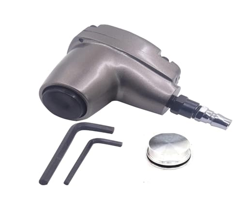 Druckluftwerkzeuge, Griff Pneumatischer Hammer Handlufthammer Palmenhammer Härte Hammerspitzen Set Mini Kleiner Selbstmeißelhammer(Noir) von DMETE
