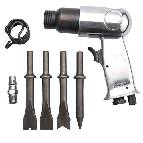 Druckluftwerkzeuge, Luftschaufel 150 Luftschaufel Runder Griff Set Lufthammer Luftschaufel Bremsbeläge Pneumatische Pick Pneumatische Schaufel Hammerreifen Reparatur von DMETE