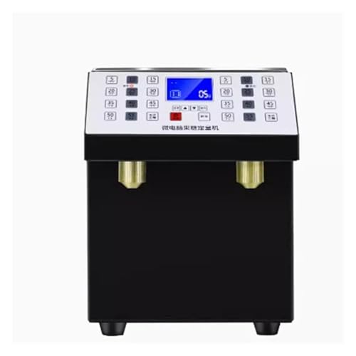 Dual Can Commercial Fructose Machine 5L+5L Fully Automatic Milk Tea Shop Syrup Filling Machine Eisgeschäfte(Purple) von DMETE