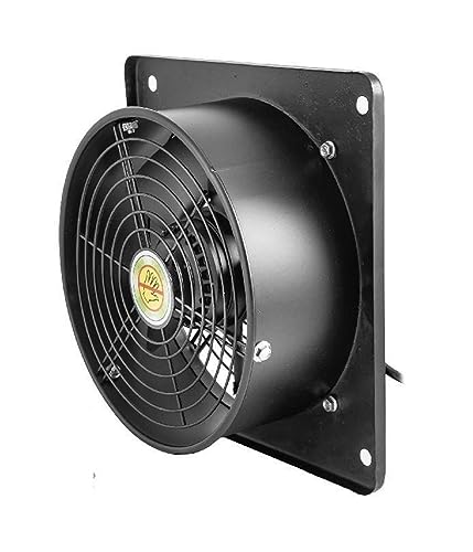 Edelstahl 10'' Abluftventilator Luftventilator Kommerzieller Luftgebläse Ventilator Restaurant Garage Zuhause Toilette Badezimmer Küche Für den täglichen Gebrauch zu Hause von DMETE