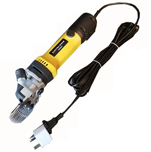 Elektro-Rasenmäher, 1200W 6-Gang-Geschwindigkeit Elektrische Schaf-Ziege-Schermaschine 9-Zähne-Clipper Farm Shears Cutter Wollscheren-Schneidemaschine Elektro-Rasenmäher, 1200W 6-Gang-Geschwindigkeit Elektrische Schaf-Ziege-Schermaschine 9-Zähne-Clipper Farm Shears Cutter Wollscheren-Schneidemaschine von DMETE