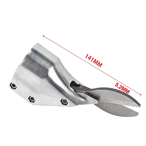 Elektro-Rasenmäher, Blechscherenkopf for Bohrfutter, Eisenschere, Kunststoff, Tuch, Wolle, Drahtgeflecht, Schneider, Luftschraubendreher, Schneidwerkzeug verwenden(Mesh Shear blade) von DMETE