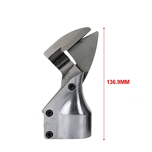 Elektro-Rasenmäher, Blechscherenkopf for Bohrfutter, Eisenschere, Kunststoff, Tuch, Wolle, Drahtgeflecht, Schneider, Luftschraubendreher, Schneidwerkzeug verwenden(Straight Shear blade) von DMETE