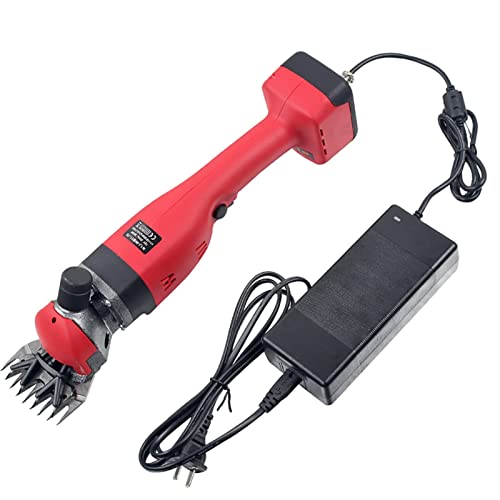 Elektro-Rasenmäher, DC Brushless Motor Schafschere Tragbare elektrische Wollschere Ziegenhaarschneidemaschine 300W mit 3M Netzkabel Elektro-Rasenmäher, DC Brushless Motor Schafschere Tragbare elektrische Wollschere Ziegenhaarschneidemaschine 300W mit 3M Netzkabel von DMETE