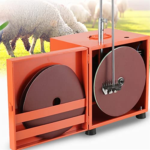 Elektro-Rasenmäher, Klingenschärfer Grinder Elektrischer Wollscherenschärfer Beiyuan Blade Wool Pusher Sharpener(Set2) von DMETE