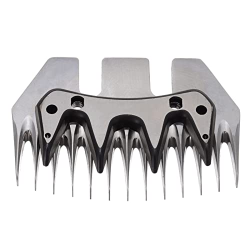 Elektro-Rasenmäher, Schafscherklinge Gerade Klinge Schafscherschere Edelstahl Schafwollschere Schere for Viehpflegewerkzeug von DMETE
