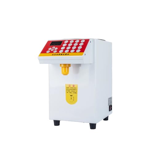 Fructose Maschine 16 Arten Sirup Dispenser 8L Behälter For Bubble Tea/Coffee Shop Fructose Dispenser Fructose Quantizer Eisgeschäfte(Wire drawing) von DMETE