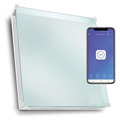 Intelligentes Raumheizpaneel – koppelbar mit App – 400 W Konvektionsheizung – for 120 m² große Räume – 120 V Überhitzungsschutz(Guard - WiFi - Nano) von DMETE