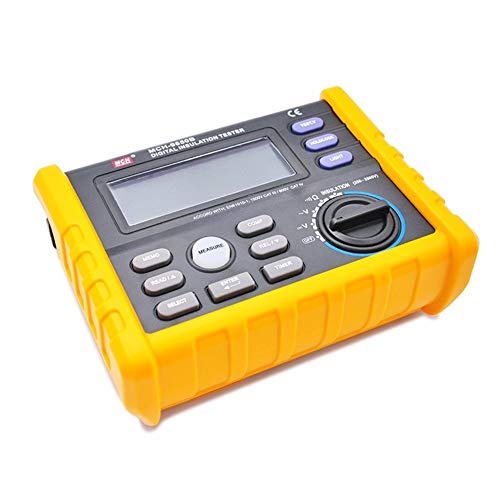 Isolationswiderstand Tester 1000V Digital Megohmmeter Hochspannungselektronik Tramegger Store Funktion 9850 Einfache Messungen von DMETE