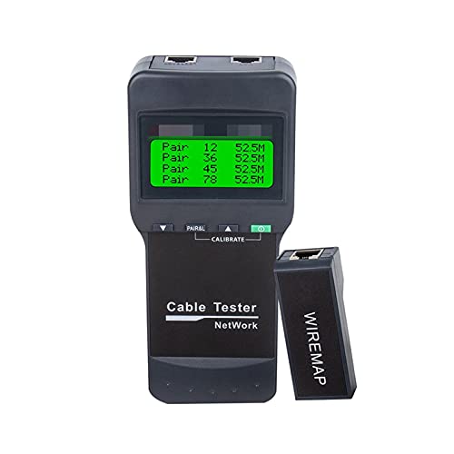 Kabel-Tracker-Netzwerkkabel-Tester Überprüfen Sie den Verdrahtungsfehler-Draht-Test Für Ethernet und Telefon von DMETE