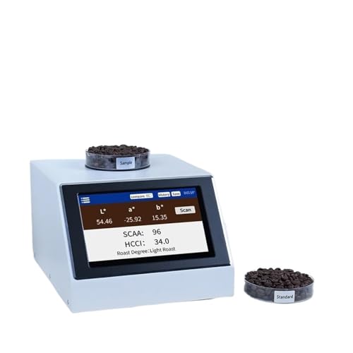 Kaffee-Kolorimeter, SCAA Röstgrad-Kaffeebohnen-Spektralphotometer Röstfarbanalysator Professional LS177C Messgerät Kaffee-Kolorimeter, SCAA Röstgrad-Kaffeebohnen-Spektralphotometer Röstfarbanalysator Professional LS177C Messgerät von DMETE
