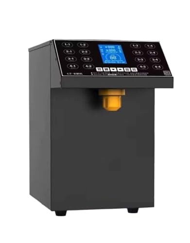Kommerzielle Sirup-Fructose-Spendermaschine For Verkauf/Zuckerspender For Bubble Tea-Sirup-Füllmaschine Eisgeschäfte(Noir) von DMETE