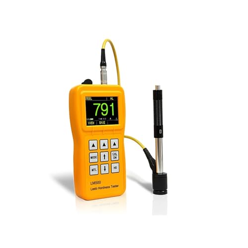 LM500 Rückprall-Leeb-Durometer For Metallhärteprüfer Mit D-Schlaggerät Und Leeb-Härteblock zur Kalibrierung(LM500) von DMETE