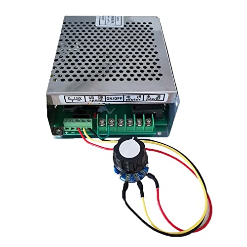 Luft gekühlt 0,3 kW. CNC Spindlemotor Motor/Fan Kit 300W Spindelmotor/Stromversorgung Government Gouverneur for Gravur Für Gravieren/Fräsen(Package 2) von DMETE