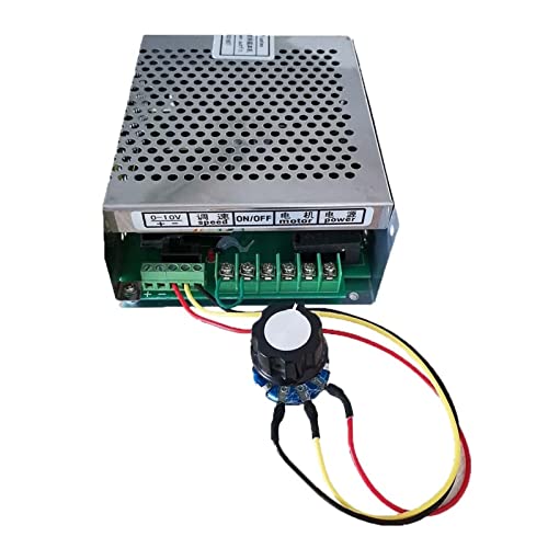 Luftgekühlt Dc 110v 0. 5kw. CNC Spindlemotor Kit Er16 Chuck 500W Spindelmotor/Netzteil Government Gouverneur for Gravur Für Gravieren/Fräsen(Package2 ER16) von DMETE