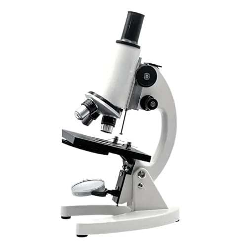 Monokulares optisches Zielfernrohr 64X-2400X Zielfernrohr Schulwissenschaft Experimentelles Biologie-Zielfernrohr Digitales Zielfernrohr for Kinder Klare Bilder von DMETE