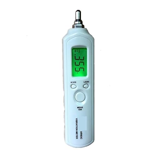 Schwingungsanalysator, Digitaler Präzisionstester Vibrationsmesser Digitales Vibrometer im Stiftstil AR63C Vibrationstester Vibrationsanalysator von DMETE