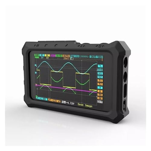 Silikon Schutzhülle Abdeckung for DSO213 DS213 DS203 Digital Oszilloskop Digitale DSO 213 DS 213 Tragbare Lagerung Tasche Schnelle Identifizierung(Noir) von DMETE
