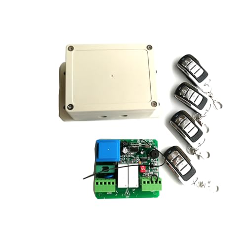 Toröffnungssatz, Rollladen-Fernbedienungs-Roll-Roll-Shutter-Control Board-Platine-Controller-Empfänger Optionale Einheit 433MHz(Kit 1) von DMETE