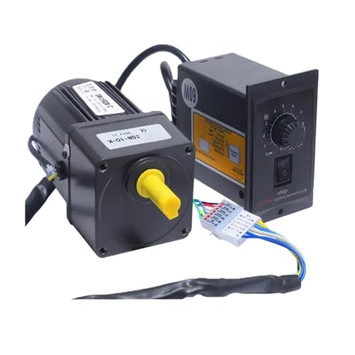 Untersetzungsgetriebe, 25W 4RK25GN-C 415-4.2RPM AC Reversible Gear Variable Speed Motor 1:3-1:300 AC Gear Reducer Motor Geared Motor(15K(0-90rpm)) von DMETE