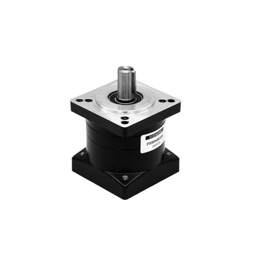 Untersetzungsgetriebe, Planetary reducer PX80 suit for 32 80 servo motor ratio 3/4 / 5/6 / 8 input hole 19mm 6mm key output 16mm with 5mm key(7) von DMETE