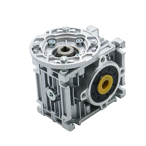 Untersetzungsgetriebe, Schneckentriebe NMRV030 triebe mit Drehmoment, Eingang 9/11 mm, Ausgang 14 mm, eignet for 23 63B14 Flansch-Induktionsmotor(Ratio5,63B14) von DMETE