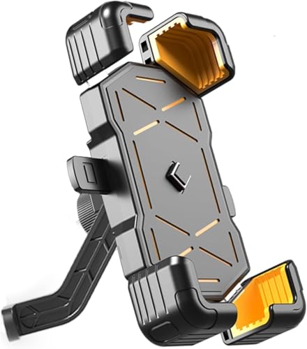 DMFCJQ Handyhalterung Motorrad Anti Shake für BMW R nineT Urban GS R9T Pure R Nine T Racer Scrambler, Verstellbar Motorrad Handyhalter, 360° Drehbar Handy Motorrad Halterung, Motorradzubehör DMFCJQ Handyhalterung Motorrad Anti Shake für BMW R nineT Urban GS R9T Pure R Nine T Racer Scrambler, Verstellbar Motorrad Handyhalter, 360° Drehbar Handy Motorrad Halterung, Motorradzubehör von DMFCJQ
