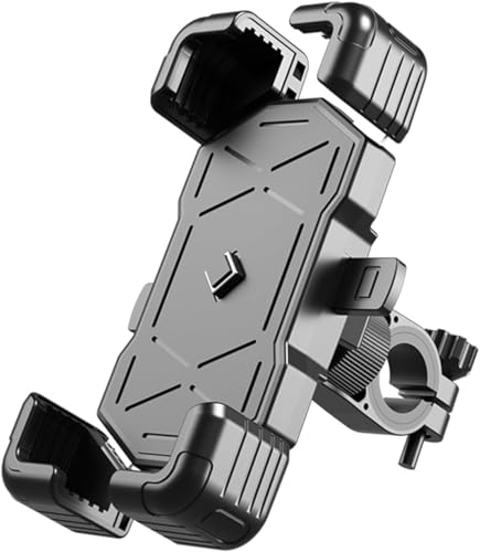 DMFCJQ Handyhalterung Motorrad Anti Shake für BMW S1000XR 2020-2024 2025, Verstellbar Motorrad Handyhalter, 360° Drehbar Handy Motorrad Halterung, Motorradzubehör,Black-Handlebar Holder DMFCJQ Handyhalterung Motorrad Anti Shake für BMW S1000XR 2020-2024 2025, Verstellbar Motorrad Handyhalter, 360° Drehbar Handy Motorrad Halterung, Motorradzubehör,Black-Handlebar Holder von DMFCJQ